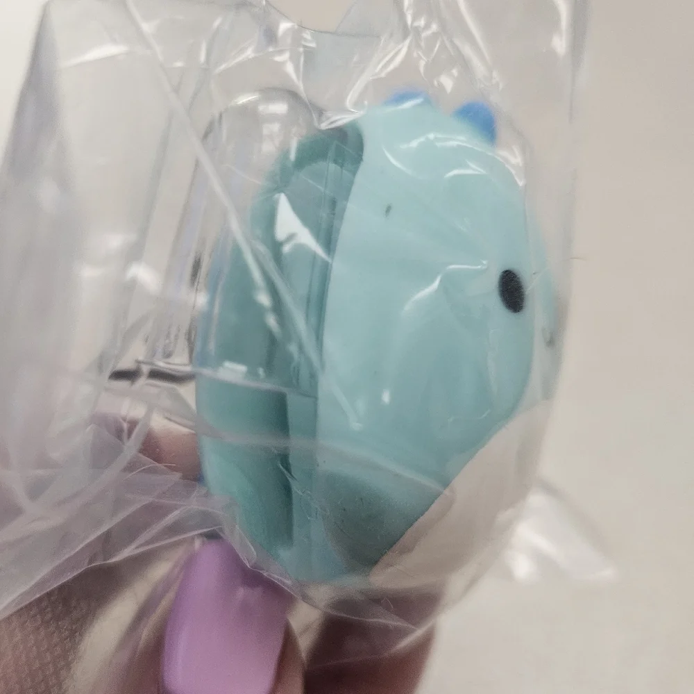 NEW Blue Dinosaur 🦕 Squishmallow Fig Band Squishy Bracelet